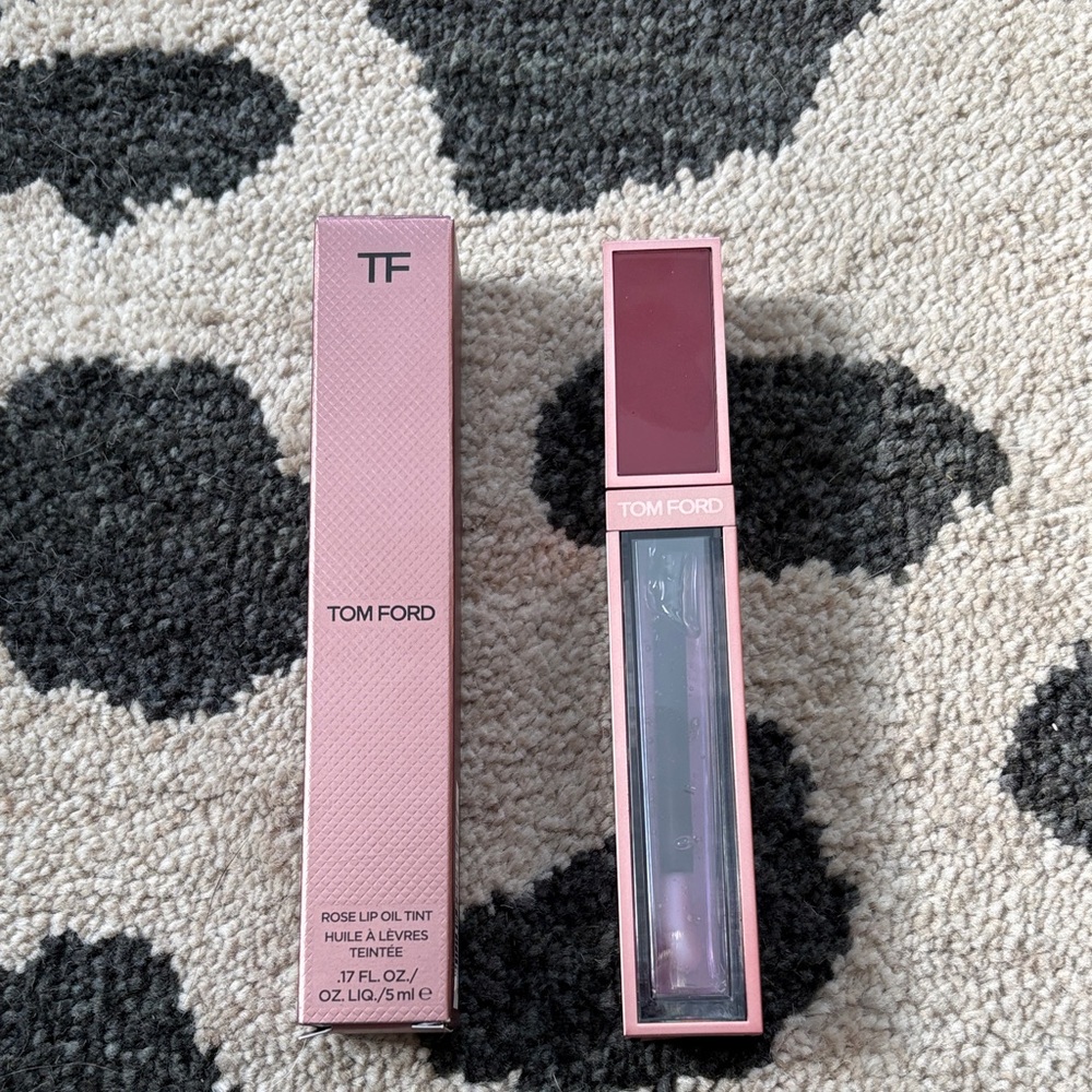 Tom Ford Rose Lip Oil Tint - Deep Pink